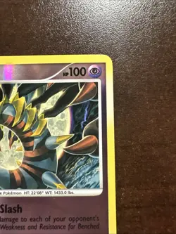 Giratina 10/127 Reverse Holo Rare LP Pokemon TCG Platinum - Image 3