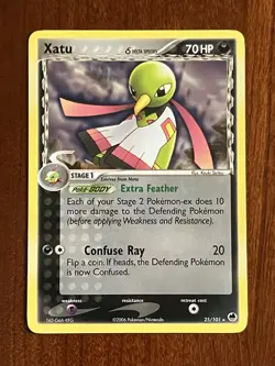 Xatu 25/101 Non Holo EX Dragon Frontiers Pokemon TCG - Image 1