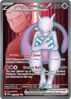 Team Rockets Mewtwo Ex 213/182 PSA 10 GEM MINT Pokemon UR (487) FREE SHIPPING - Image 1
