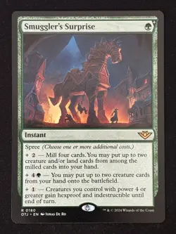 1x MTG Smuggler's Surprise - Outlaws of Thunder Junction (OTJ) #180 - Magic - Image 3