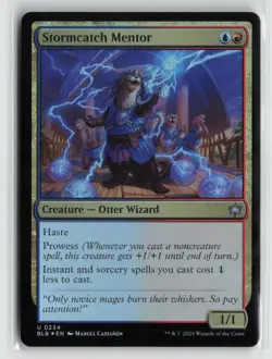 Stormcatch Mentor 0234 Foil Bloomburrow BLB MTG Magic - Image 1