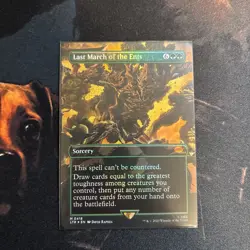 Last March of the Ents Borderless-UB The LotR Tales of Middle-Earth+Bonus Foils - Image 2