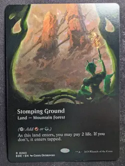 Stomping Ground - Borderless - Edge of Eternities (MTG) - Image 1