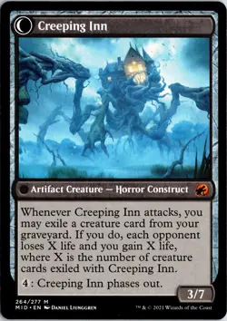 Hostile Hostel 264 Mythic Innistrad: Midnight Hunt Magic: The Gathering NM/M - Image 2