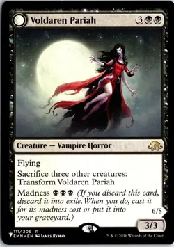Voldaren Pariah 111 R Eldritch Moon Magic: The Gathering NM/M - Image 1