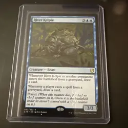 1x River Kelpie 093/302 Commander 2019 Magic The Gathering MTG Near Mint - Image 1