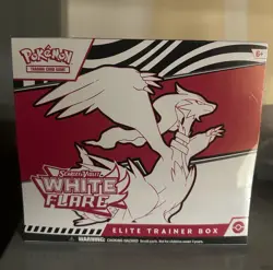 Pokemon TCG Scarlet & Violet White Flare Elite Trainer Box - Reshiram - Image 1