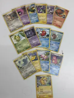 Vintage Pokemon TCG Lot -Delta species - Psyduck-Fire-slowpoke-rare-gastly Nm-mp - Image 1