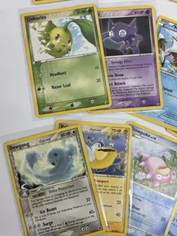 Vintage Pokemon TCG Lot -Delta species - Psyduck-Fire-slowpoke-rare-gastly Nm-mp - Image 2