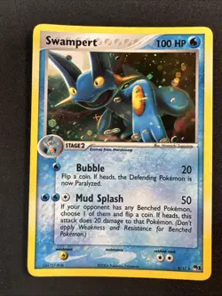 Swampert 005/017 POP Series 1 Holo Pokemon - Image 1