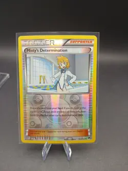 MISTY’S DETERMINATION ( 104/122 ) TRAINER SUPPORTER Reverse Holo 2016 Pokemon - Image 1