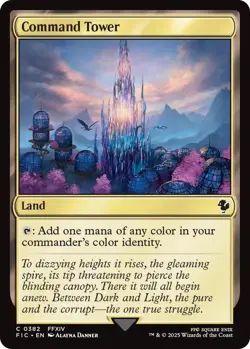 Command Tower 0382 MTG Commander FINAL FANTASY Common NP - Image 1