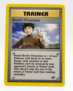 Brock's Protection Pokemon Gym Heroes 101/132 Trainer Lightly Played - Image 1