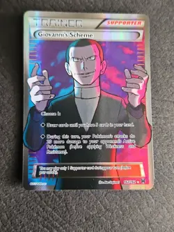 Pokemon TCG Giovanni's Scheme Breakthrough 162/162 Holo Full Art - Image 3