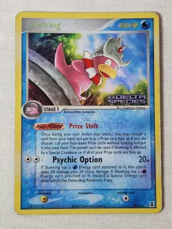Played (HP) Slowking - Reverse Holo #28 Delta Species Pokemon TCG - Image 1