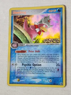 Played (HP) Slowking - Reverse Holo #28 Delta Species Pokemon TCG - Image 3