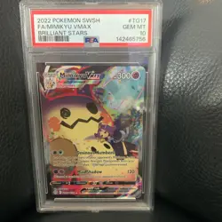 Pokemon Mimikyu VMAX Holo Ultra Rare 2022 Brilliant Stars TG17/TG30 PSA 10 - Image 1