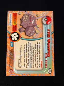 Weezing 110 Pokemon Topps - Image 2