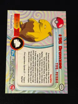 Drowzee 96 Holo Pokemon Topps - Image 2