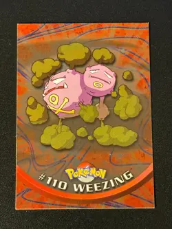 Weezing 110 Holo Pokemon Topps - Image 1