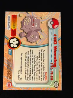 Weezing 110 Holo Pokemon Topps - Image 2