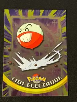 Electrode 101 Holo Pokemon Topps - Image 1