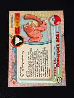 Lickitung 108 Holo Pokemon Topps - Image 2