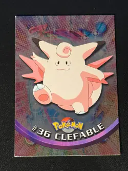 Clefable 36 Pokemon Topps Holo - Image 1
