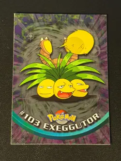 Exeggutor 103 Pokemon Topps Holo - Image 1