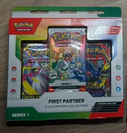 Pokemon TCG First Partner Illustration Collection Series 1 Box Sealed - Image 1