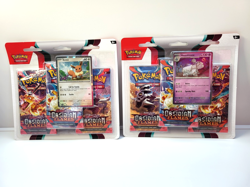 Pokemon Obsidian Flames 3 Pack Blister - New & Sealed - Image 1