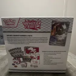 Pokemon Scarlet & Violet White Flare Elite Trainer Box TCG 2024 Reshiram Keldeo - Image 2