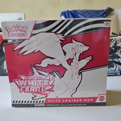 Pokemon Pokemon TCG Scarlet & Violet White Flare Elite Trainer Box English 6+ - Image 1
