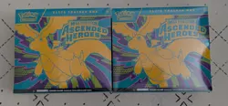 (2) Pokemon Mega Evolution Ascended Heroes Elite Trainer Boxes Sealed New - Image 1