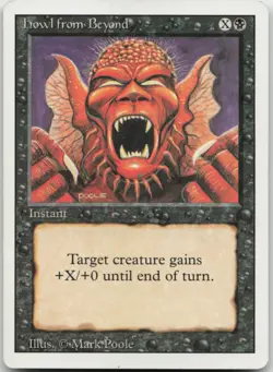 MTG Howl from Beyond C Revised Edition LP - Image 1