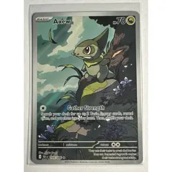 Axew 145/086 Illustration Rare NM Black Bolt Pokemon TCG New - Image 1