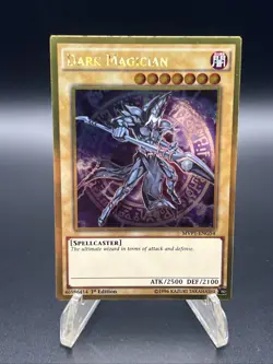 Yu-Gi-Oh! TCG Dark Magician MVP1-ENG54 1st Edition Gold Rare NM Condition - Image 1
