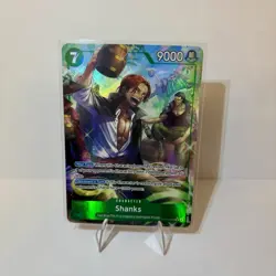 One Piece English OP14-027 Shanks R Alt Art The Azure Sea's Seven - Image 1