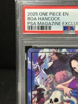 2025 ONE PIECE PROMOS PSA MAGAZINE EXCLUSIVE #038 BOA HANCOCK PSA MINT 9 - Image 3