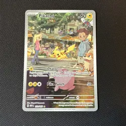 Pokemon Pikachu TCG 173/165 AR Scarlet & Violet 151 Card - NM - Image 1