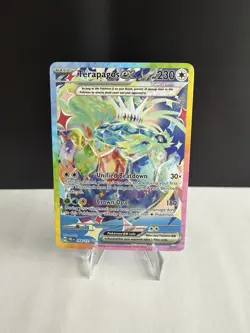 Terapagos EX Prismatic Evolutions Holo Pokemon TCG Card 169/131 SV8.5 NM - Image 1