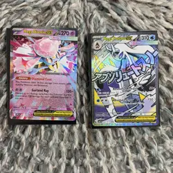 Pokemon TCG Mega Diancie EX, Mega Froslass EX Holo Card Lot - 2 Cards - Image 1