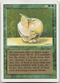 MTG Lure U Revised Edition MP - Image 1