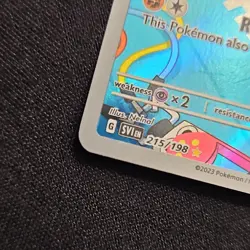 Pokemon TCG Riolu 215/198 Illustration Rare SV01 Scarlet & Violet Holo Card - Image 4