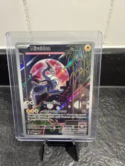 Pokemon Miraidon SVP Black Star Promo Holo Card SVP 012 Basic 120 HP - Image 1