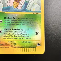 Venomoth 111/144 Skyridge 2003 Reverse Holo e-Series Wotc Pokemon Card TCG - LP - Image 4