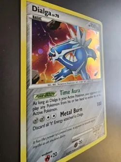 Dialga 6/127 Platinum Holo Rare Pokemon Card LP - Image 2