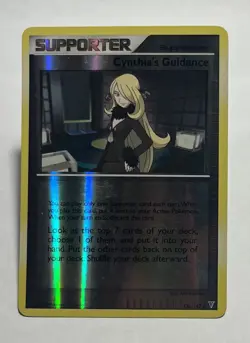 Cynthia's Guidance 136/147 Supreme Victors Reverse Holo Trainer MP Pokemon Card - Image 1