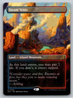 Steam Vents (Borderless) Lorwyn Eclipsed Regular - Image 1