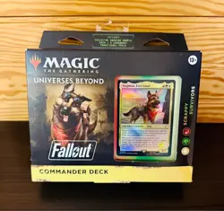 Magic MTG Fallout Scrappy Survivors Commander Deck - New Factory Sealed - Image 1
